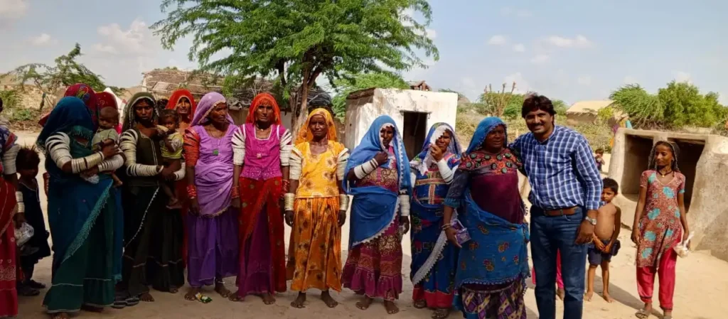 Holy Bibles were distributed among unreached non beliver in hindus preached & teached