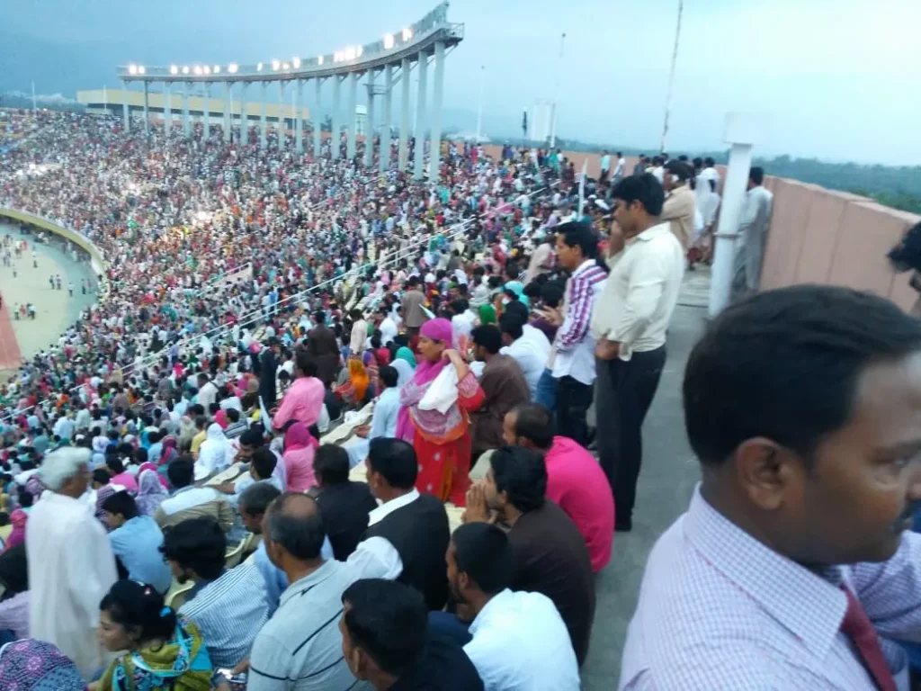 Large prayer gathering seeking spiritual revival and renewal