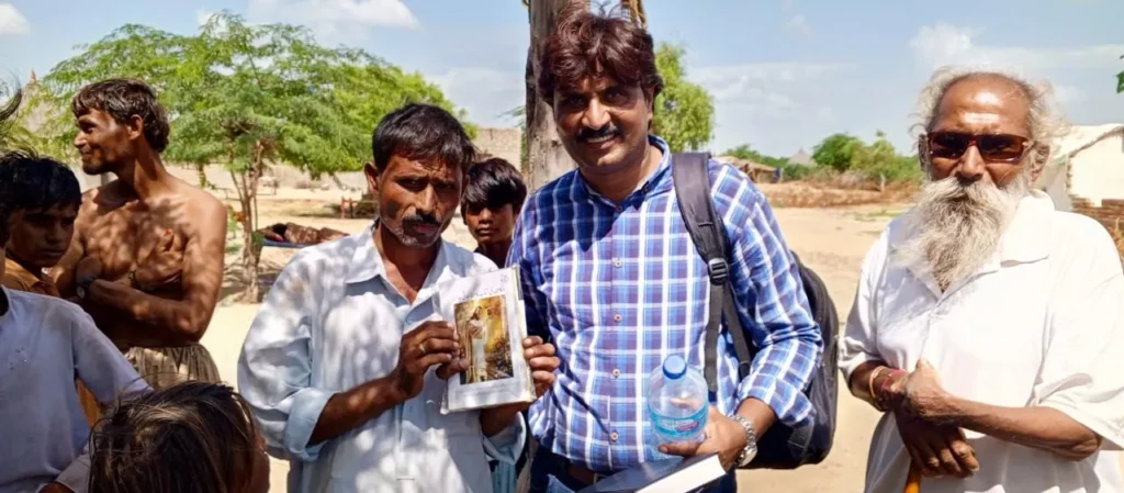 sharing word of God with a hindu family