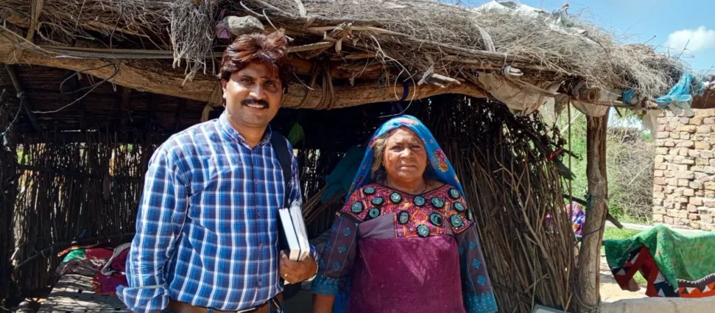 sharing word of god with a hindu women